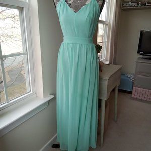 Lulu's chiffon maxi dress
